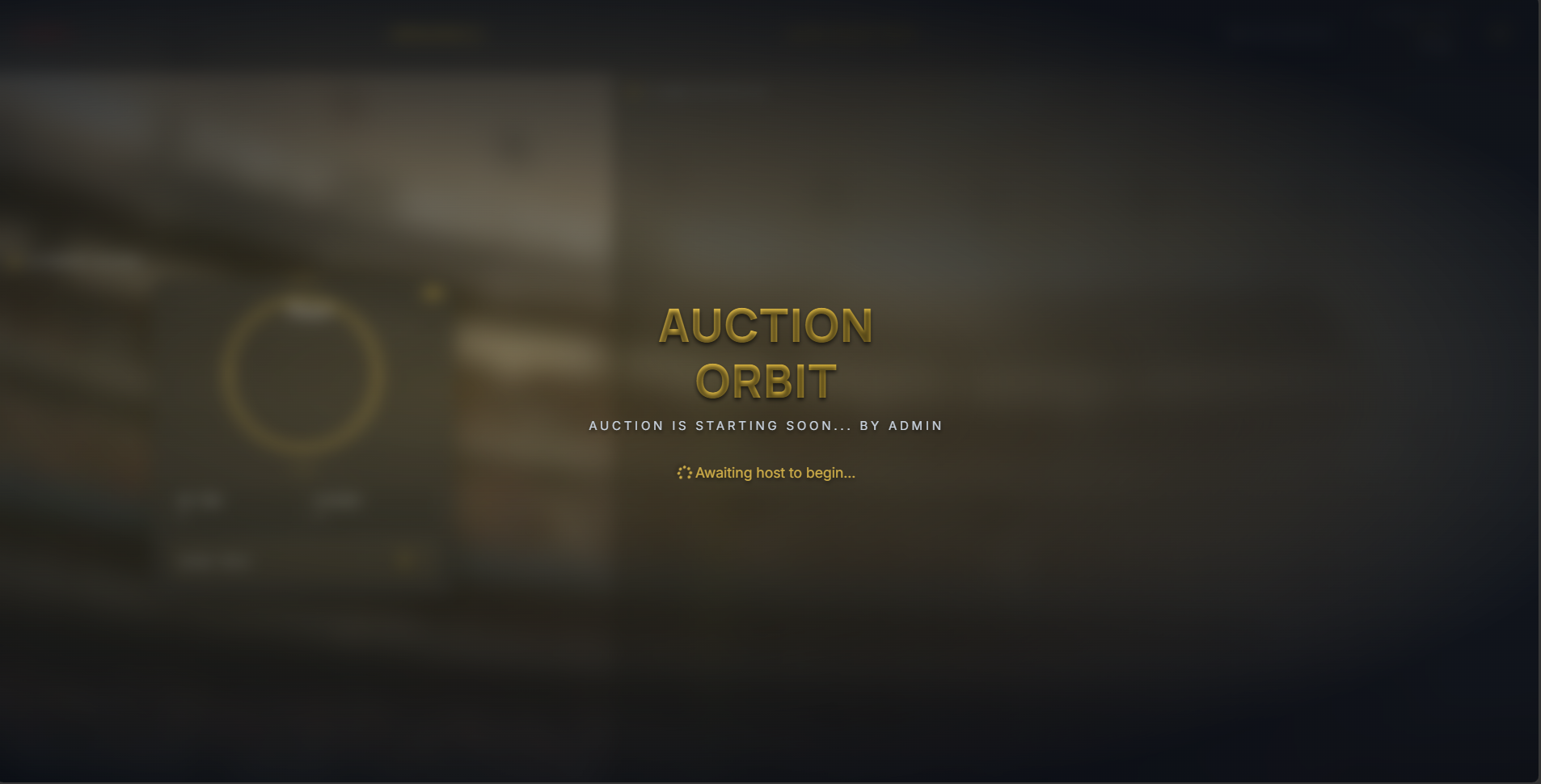 Auction Orbit